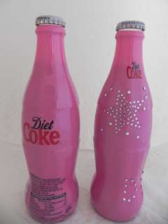 Johnny Rocket Pink Swarovski Crystal Coca Cola Bottle  