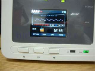 CE Vital Sign Portable Blood Pressure Patient Monitor 3 parameter NIBP 