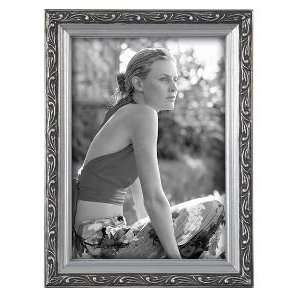    4x5 Picture Frame BEZEL   Silver Wood   Picture Frame 