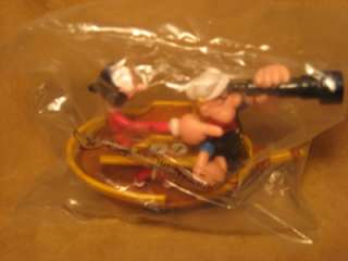   the SAILOR MAN w/ OLIVE OYL PULL BACK WIND UP BOAT TOY *NiP*  