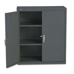   Storage Cabinet, 36w x 18 1/4d x 41 3/4h, Charcoal by HON: Electronics
