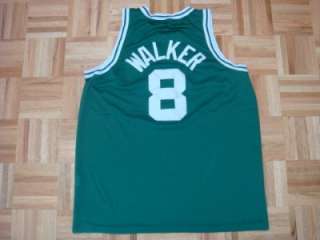VINTAGE BOSTON CELTICS #8 WALKER NBA JERSEY SZ XL  