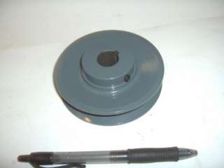 100s of Vee Belt Pulley 4 3.95 dia 1/2 to 1 1/8 Bores, for 5/8, B 