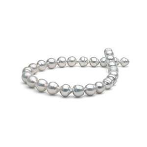  White South Sea Baroque Pearl Necklace, 12.0 15.7 mm 