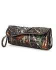   cowgirl camo curling flat iron travel luggage camouflage carrying
