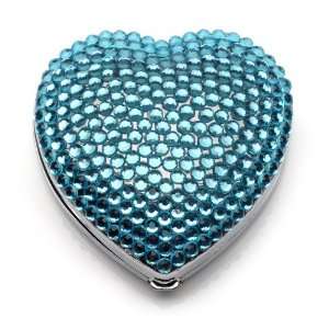  Sigma Heart Shaped Mirror   Blue Lagoon 