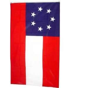   2x3 First National Confederate Flag 1st US Flags Patio, Lawn & Garden
