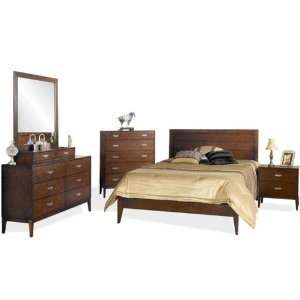   Bedroom Set Bed Nightstand Dresser Chest Mirror New: Furniture & Decor