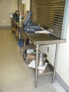 Stainless Steel Work Counter 20ft Long  