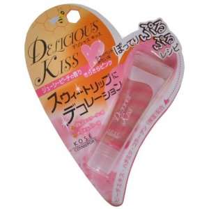  Kose Delicious Kiss Lip Gloss (Juicy Peach): Health 