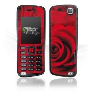   Skins for Nokia 5220 Xpress Music   Red Rose Design Folie Electronics