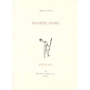  Madrid, Babel (Adonais) (Spanish Edition) (9788432125539 