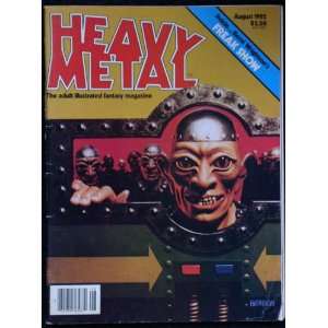  Heavy Metal August 1982: The Incal Light: Books