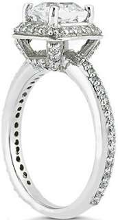   01 ct CUSHION cut DIAMOND Engagement Wedding 14k Gold Ring  