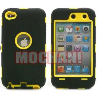MAX NEW ULTRA RUGGED Soft Hard HERO CASE for APPLE IPOD TOUCH 4TH 