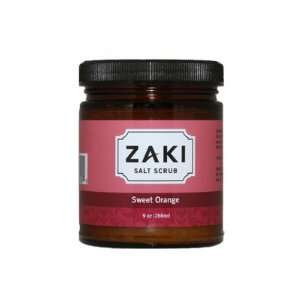    Salt Scrub, Sweet Orange Scent, 9 oz. by Zaki Organics Beauty