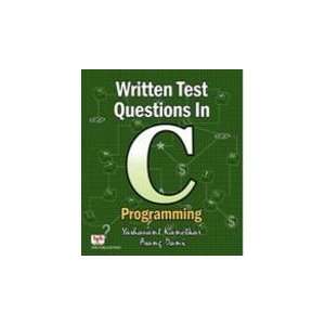  Written Test Questions in C Programming (9788183333290 