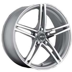 MSR 48 18x7.5 Silver Wheel / Rim 5x100 with a 42mm Offset and a 72.64 
