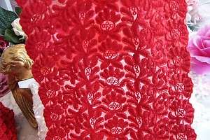 Absolutely~Beautiful~Red~Victorian Venise Lace  