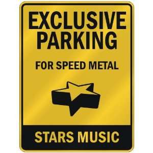   PARKING  FOR SPEED METAL STARS  PARKING SIGN MUSIC