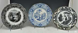 Antique English Porcelain Plates Adams Ironstone  