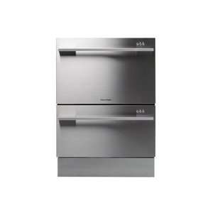 Fisher & Paykel 23.6 Inch Double Drawer Dishwasher (Color Stainless 