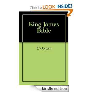 King James Bible: Unknown:  Kindle Store