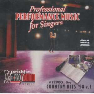   Music For Singers: Sing Country Hits 98 V.1: Various: Music