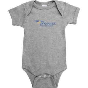  Fort Lewis College Skyhawks Sport Grey Varsity Washed Logo Baby 