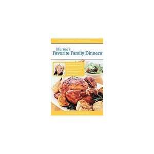    Martha stewart Favorite Family Dinners on DVD Movies & TV