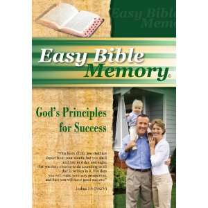  Easy Bible Memory   Gods Principles for Success 