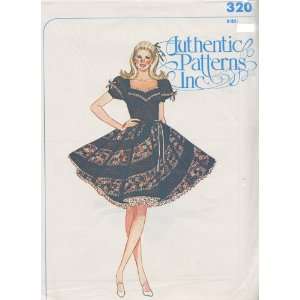   #320   Ladies Square Dance Dress Pattern: Arts, Crafts & Sewing