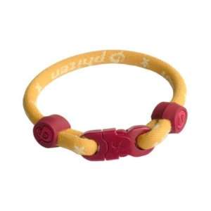   Bracelet Gold with Maroon Trim and Maroon Clasp 9