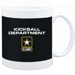    Mug Black  DEPARMENT US ARMY Kickball  Sports