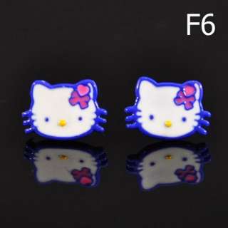 Hello Kitty Stainless Earring 9 Styles birthday gift F  