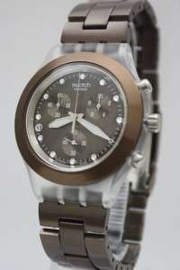   Chronograph Full Blooded Earth Brown Watch 43mm SVCK4042AG  