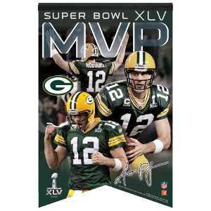 Green Bay Packers Super Bowl XLV Champions #12 Aaron Rodgers MVP 17 