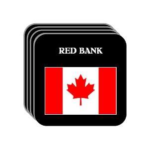  Canada   RED BANK Set of 4 Mini Mousepad Coasters 