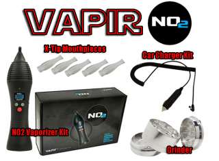   no2 portable digital vaporizer with rechargeable battery bonus items