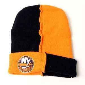  New York Islanders Inside Out 2 Tone Knit Cuffed Hat 