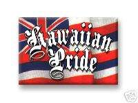 Gift Fridge MAGNET Hawaiian Pride Hawaii flag island  