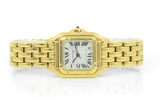 Cartier 18k Solid Yellow Gold Panther Panthere Mens Genuine  