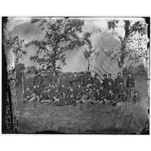    Bealeton,Virginia. Company E,93d New York Infantry