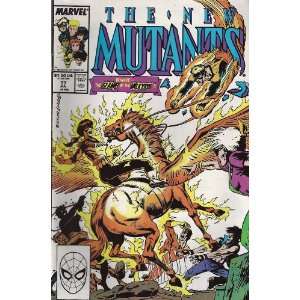    Marvel Comics the New Mutants Vol.1 No.77 BOB HARRAS Books
