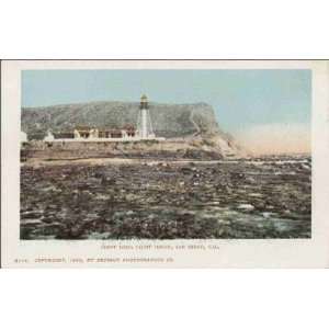  Reprint San Diego CA   Point Loma Light House 1900 1909 