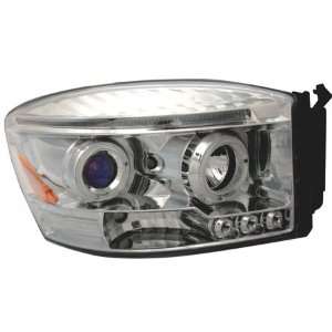 Matrix 06 09 Ram Angel Eye Projector H.L. Chrome/Clear Headlight MTX 