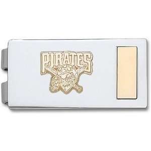  Pittsburgh Pirates 9/16 Gold Plated Club Logo on Two Tone 