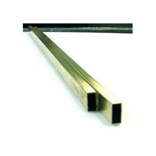 Engineering 264 Brass Rectangular Tubing (Pack of 4)