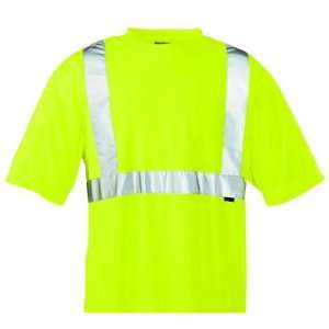   Mens Wolverine CAUTION High Visibility Work T Shirt: Sports & Outdoors