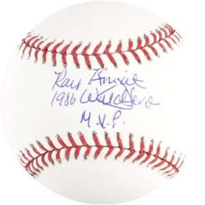 Ray Knight New York Mets Autographed Baseball w/ Inscription 86 WS 